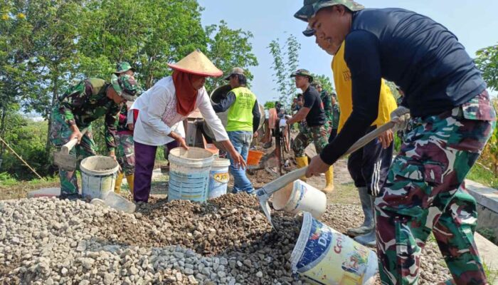 Warga Antusias Sambut TMMD ke-126 di Magetan