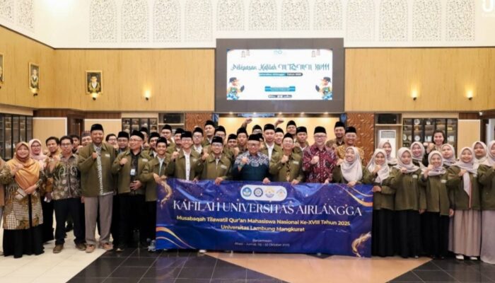 Kafilah Unair Siap Berlaga di MTQMN XVII Banjarmasin