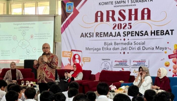 Edukasi Bijak Bermedsos, Spensabaya Gelar ARSHA 2025