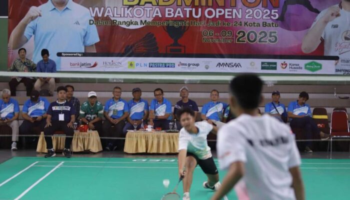 Ajang Kejuaraan Bulu Tangkis Wali Kota Batu Open 2025 Lahirkan Bibit Unggul