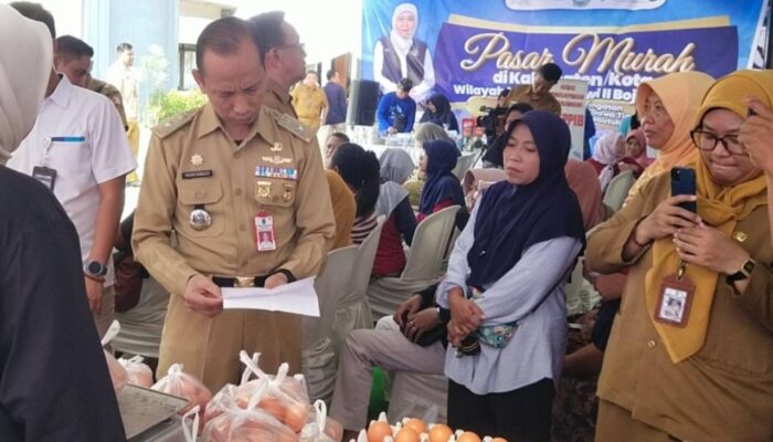 Hut Provinsi Jatim ke -80, Bakorwil Adakan Pasar Murah Selama 2 Hari