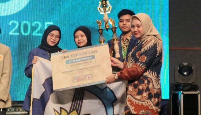 ITS Raih Juara Umum GEC 2025, Geostab65 Unggul di Puncak Kompetisi
