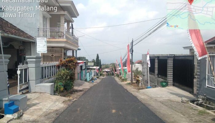 Pembangunan Ruas Jalan Gading Kulon–Dau Rampung 100%, Dukung Akses Wisata dan Perkebunan Jeruk di Kecamatan Dau