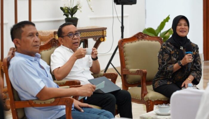 Kunker ke Bojonegoro Menko PMK Gelar Diskusi Bersama Pemda