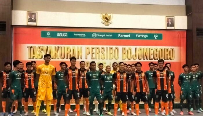 Masuk Liga 3 Nusantara, Persibo Bojonegoro Luncurkan Tim dan Jersey Baru