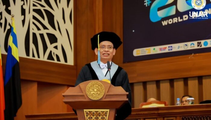 Dies Natalis Unair ke- 71, 2 Rektor Paparkan Refleksi