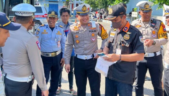 Ops Zebra 2025, Polres Magetan Gelar RC dan CKG di Terminal Maospati