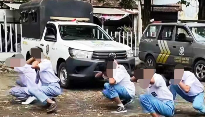 Bolos Sekolah, Sejumlah Pelajar Diamankan Satpol PP Lumajang
