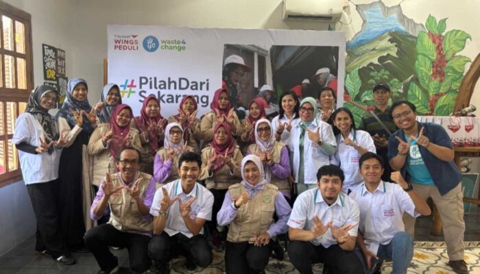 Yayasan Wings Peduli Perkuat Gerakan Bank Sampah