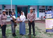 Satgas Preemtif Ops Zebra Semeru 2025 Edukasi Lalin di SMK Farmasi Adyatma Sukodono