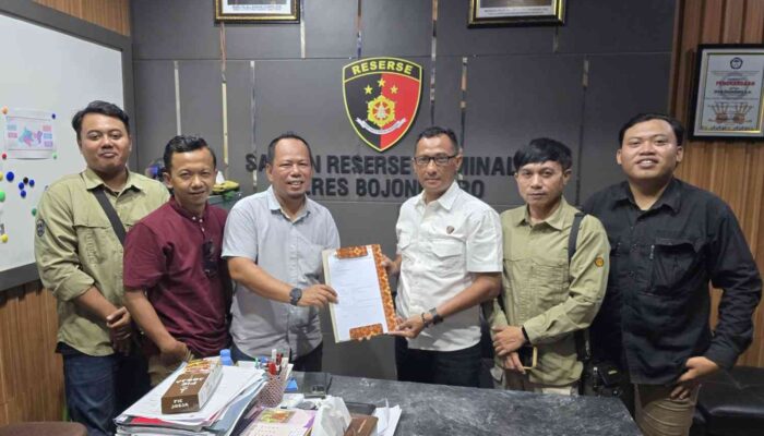 Geram, Nama Dicatut Untuk Peras Kades, Ketua dan Anggota PWI Bojonegoro Lapor Polres