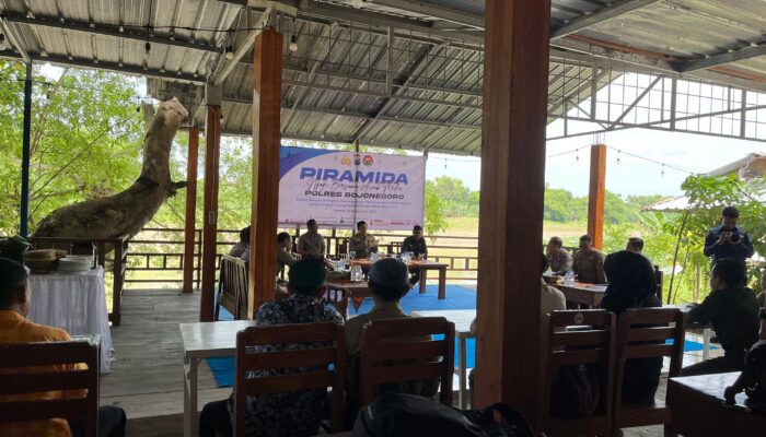 Polres Bojonegoro Gelar Piramida, Ciptakan Sitkamtibmas Nataru