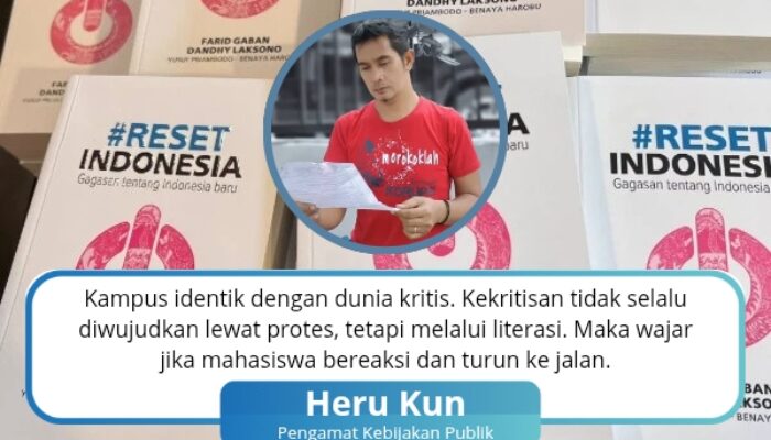 Respon Pengamat Soal Demonstrasi Mahasiswa, Imbas Diskusi Buku Reset Indonesia Dibubarkan