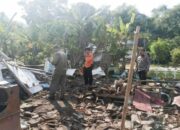 Angin Kencang Disertai Hujan Deras, Robohkan 1 Rumah Warga Sumberejo Kidul