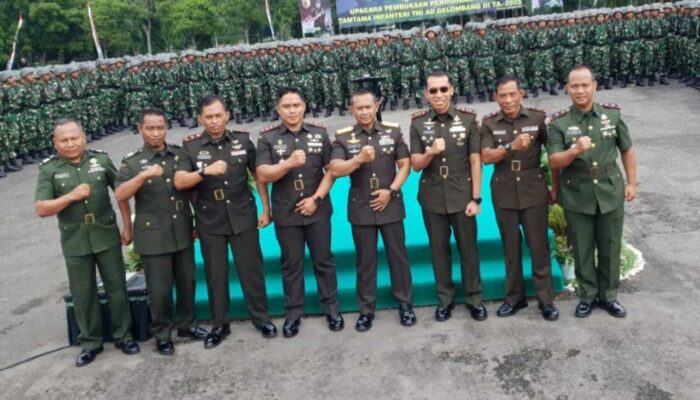 Danrindam V Brawijaya Pimpin Upacara Dikmata Infanteri 2025