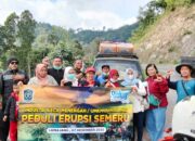 Baksos IKM Lumajang dan Dinkop Perindag Bikin Anak Korban Semeru Tersenyum