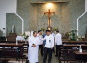 Jelang Natal 2025, Kakanwil Kemenag Jatim Tinjau Kesiapan Ibadah Gereja