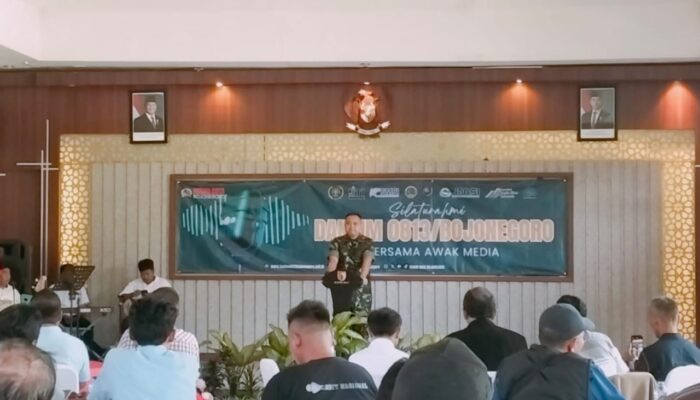Dandim 0813 Bojonegoro Perkuat Sinergi dan Komunikasi Bersama Insan Pers