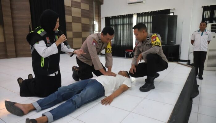 Polres Magetan Latih Polisi Penolong Untuk Layanan Cepat ke Masyarakat