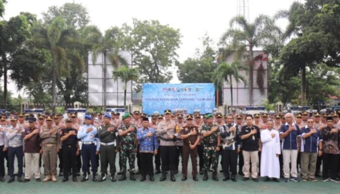 Polres Magetan Gelar Apel Gabungan Pasukan Ops Lilin Semeru 2025