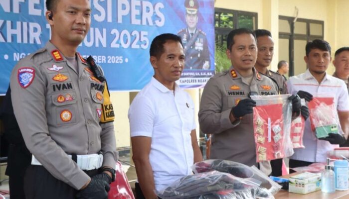 Sepanjang 2025, Ini Catatan Polres Nganjuk Soal Indikator Kamtibmas