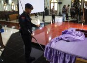 Jelang Puncak Natal, Polres Pelabuhan Tanjung Perak Sterilisasi Gereja di Wilayah Surabaya Utara