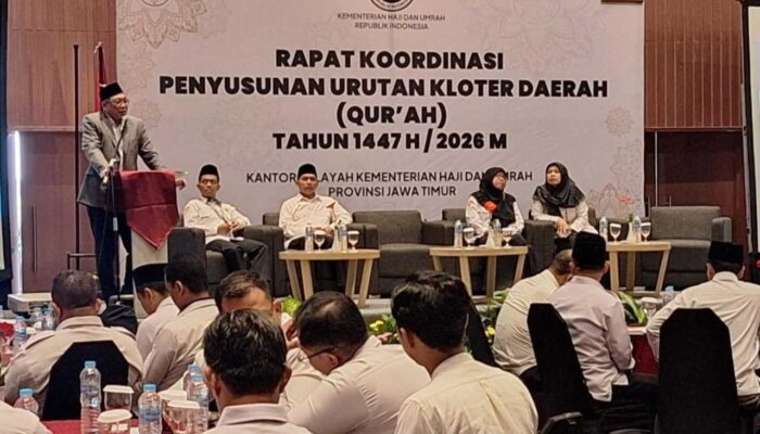 Kemenhaj Jatim Fokus Validasi Data dan Istitha’ah Jamaah Haji 2026