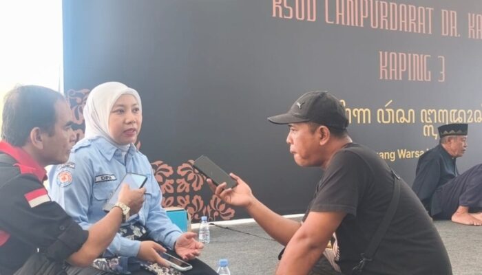 HUT ke-3 RSUD dr Karneni Campurdarat Diwarnai Acara Selamatan Sederhana
