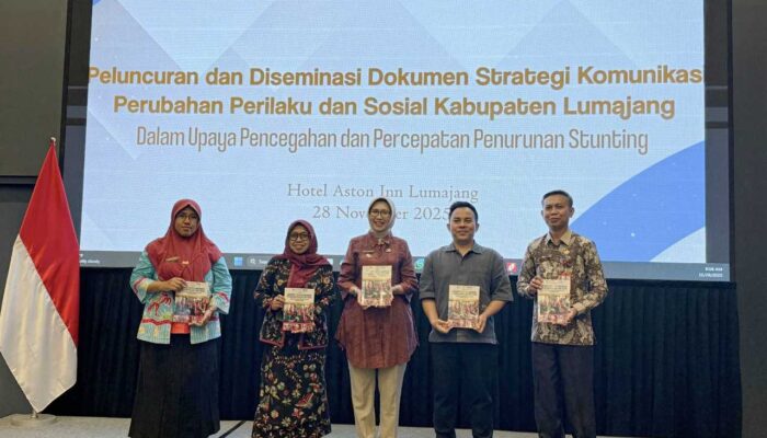 Pemkab Lumajang, UNUSA dan UNICEF Luncurkan Strakom PP Penurunan Stunting
