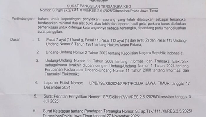 Kasus Viral Ketua DPRD Lumajang Terbukti, Tersangka Ditetapkan: BK DPRD Pilih Bungkam