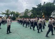Siapkan Personel Profesional, Polres Magetan Gelar Latihan Dalmas Gabungan