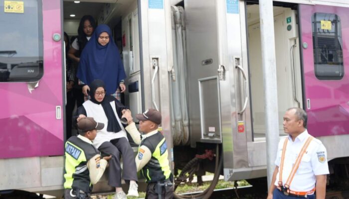 Antisipasi Lonjakan Angleb 2026, KAI Daop 8 Surabaya Simulasi Tanggap Darurat