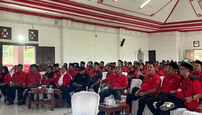 DPC PDIP Magetan Panasi Mesin Partai, Ikuti Rakorda Daring se-Jatim