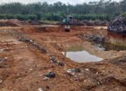 Galian Tanah di Desa Tanjung Dayang Selatan Diduga Bodong
