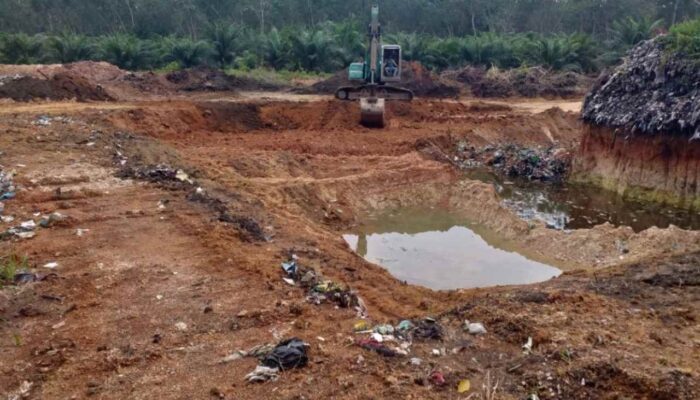 Galian Tanah di Desa Tanjung Dayang Selatan Diduga Bodong