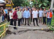 Jembatan Besi Lubuk Rukum–Muara Kumbang Ambruk, Bupati Ogan Ilir Gercep ke Lokasi