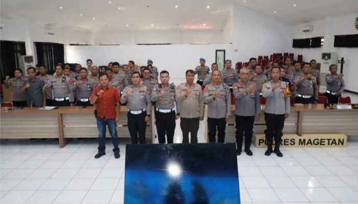 Sambut Ramadan dan Idul Fitri 1447 H, Polres Magetan Gelar Latpraops Ops Keselamatan Semeru 2026