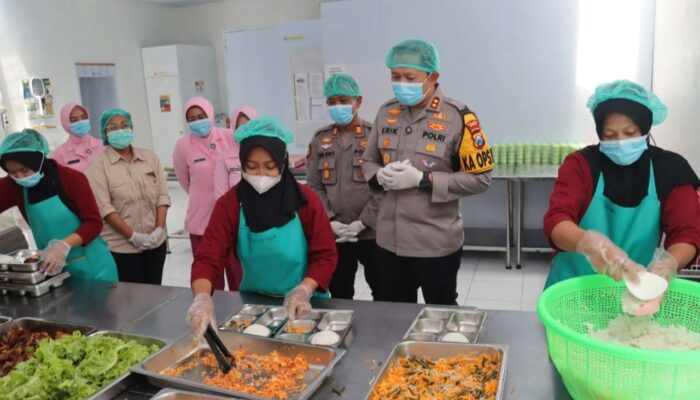 Kapolres Magetan Kontrol SPPG Poncol, Pastikan Food Safety dan SOP Terpenuhi