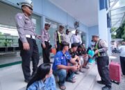 Pasca Viral Adu Lari, Satlantas Polres Magetan Sosialisasi UU Penggunaan Jalan