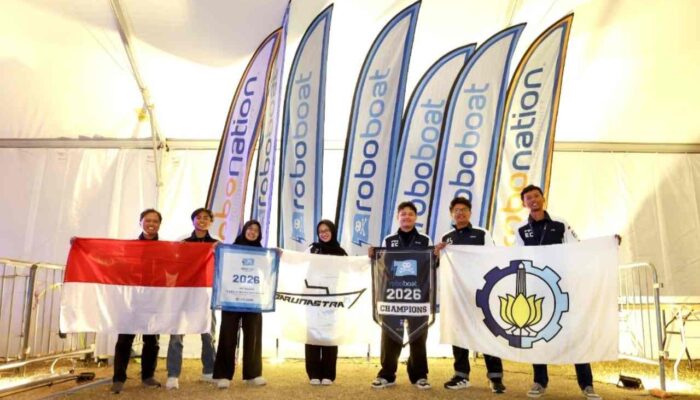 Nala Ares Mark II Antar Barunastra ITS Juara Dunia Kapal Otonom