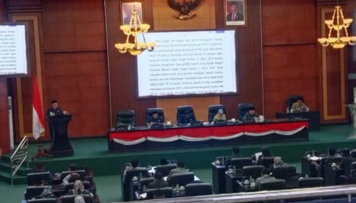 DPRD Jombang Bahas Raperda Pengelolaan Aset, Bupati Pastikan Transparan dan Akuntabel