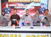 Polres Ngawi Ungkap Ratusan Juta Sumbangan Fiktif di 76 TKP Jatim–Jateng