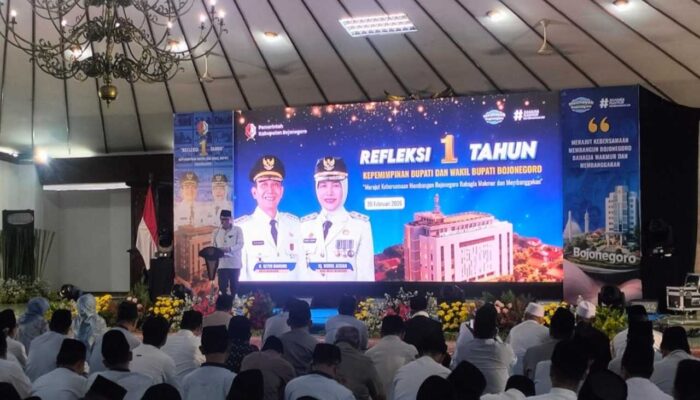 Genap 1 Tahun Pimpin Bojonegoro, Setyo Wahono dan Nurul Azizah Merefleksi Kinerja