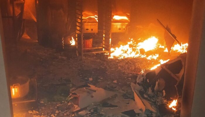 SPPG Terbakar di Baurno 2 Orang Luka