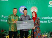 Ramadan 1447 H, Kolaborasi DWP Unair dan BNI Tebar 1.000 Paket Sembako