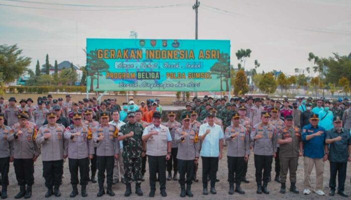Gerakan Indonesia ASRI Digelar Serentak, Bupati Ogan Ilir Dukung Program BELIDA Polda Sumsel