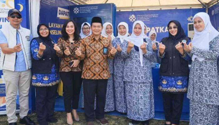 Sapa Pemudik 2026, Kemendukbangga/BKKBN Jatim Edukasi Reproduksi dan Pelayanan KB di Jalur Mudik