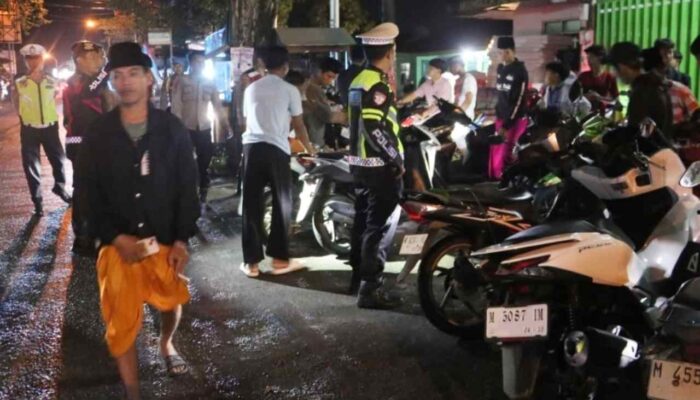 Polres Bangkalan Gencar Patroli Cegah Balap Liar dan Perang Sarung