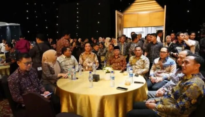 Edwin Cahya Putra Hadiri Malam Pisah Sambut Kapolda Sumsel