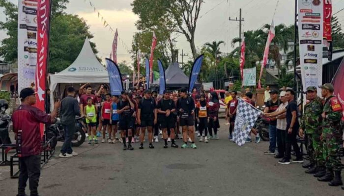 NgabubuRun Fesratom 2026 Meriah, Pelari Ranuyoso Tempuh 3 Km Hanya 12 Menit